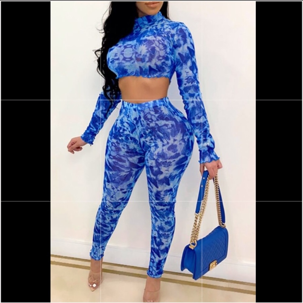 Sexy 2 piece outfit set